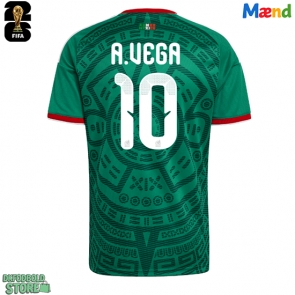 Mexico Alexis Vega #10 Replika Hjemmebanetrøje VM 2026 Kortærmet